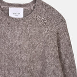 Raglan Knitted Wool Alpaca - Beige - Hugo Sthlm