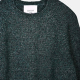 Raglan Knitted Wool Alpaca - Green - Hugo Sthlm