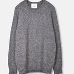 Raglan Knitted Wool Alpaca - Grey - Hugo Sthlm