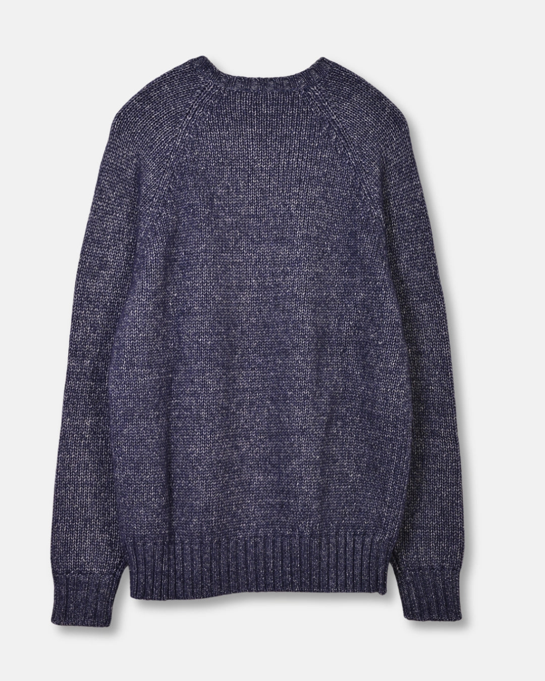 Raglan Knitted Wool Alpaca - Navy - Hugo Sthlm