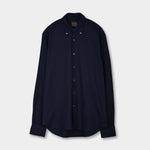 Reg Fit BD Brushed Flannel - Navy - Hugo Sthlm