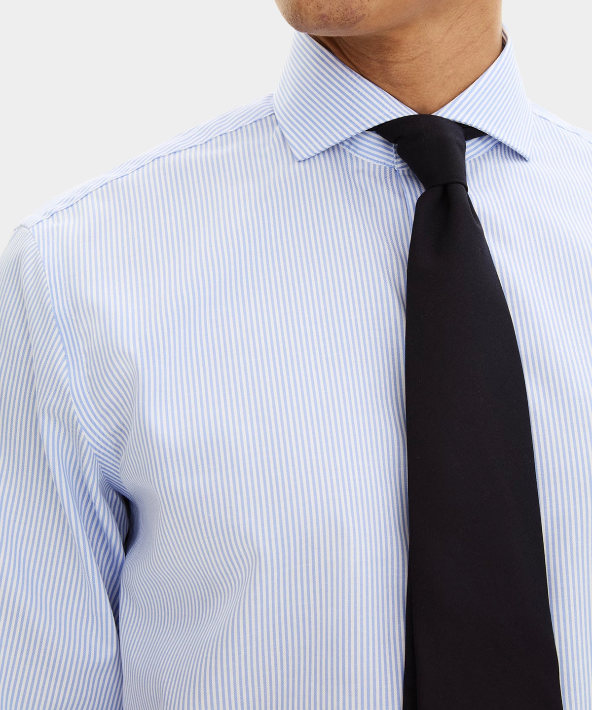 Reg Fit Cut Away Non Iron Shirt - Banker Stripe - Hugo Sthlm