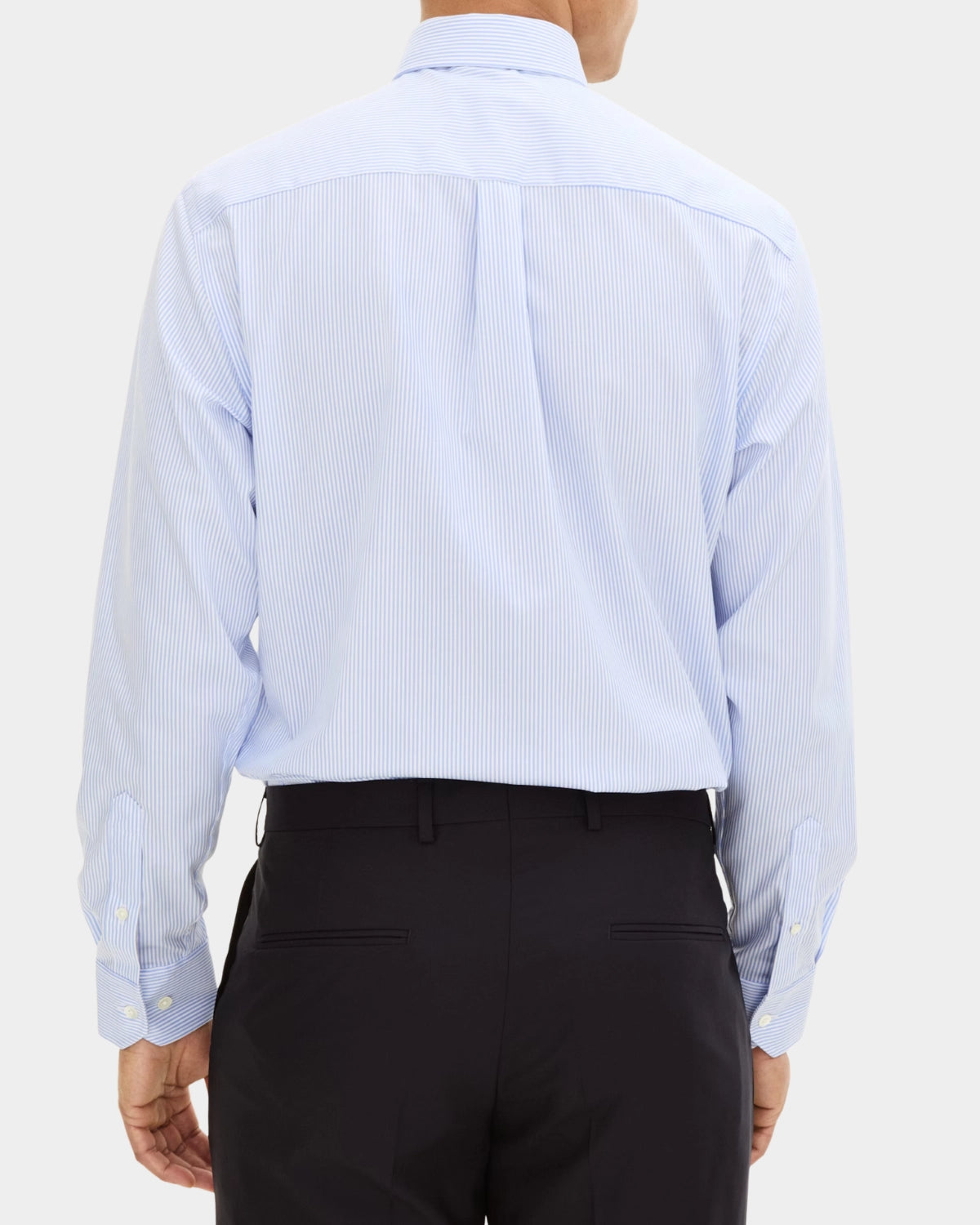 Reg Fit Cut Away Non Iron Shirt - Banker Stripe - Hugo Sthlm