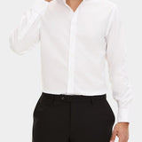 Reg Fit Cut Away Non Iron Shirt Twill - White - Hugo Sthlm