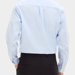Reg Fit Cut Away Non Iron Shirt Twill - Blue - Hugo Sthlm