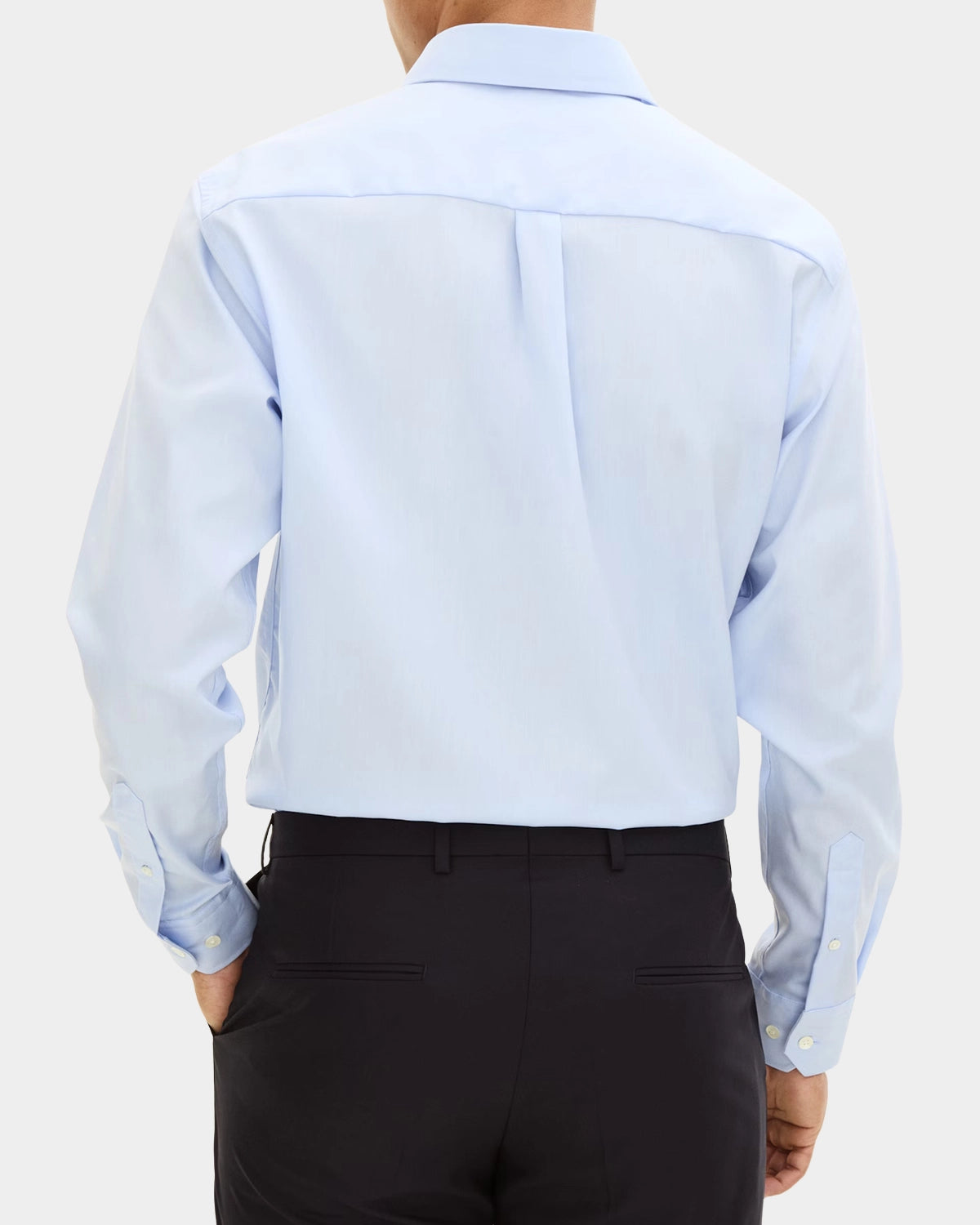 Reg Fit Cut Away Non Iron Shirt Twill - Blue - Hugo Sthlm