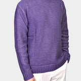 Reversible Turtleneck - Grigio/Viola