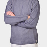 Reversible Turtleneck - Grigio/Viola
