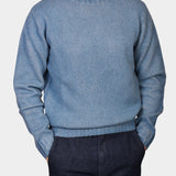Reversible Turtleneck - Petrolio/Coccio