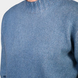 Reversible Turtleneck - Petrolio/Coccio