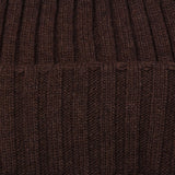 Ribbed Hat Wool Blend - Brown - Hugo Sthlm