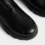 Rider MC Leather Boot - Black - Hugo Sthlm