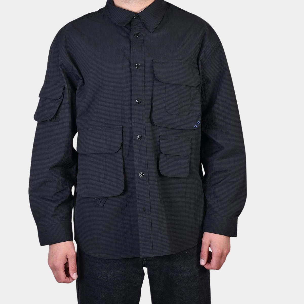 Ripstop Multi Pocket Shirt - Black – Hugo Sthlm