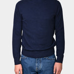 Rollneck Cash/Blend - Blue - Hugo Sthlm