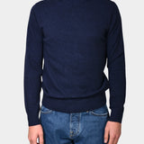 Rollneck Cash/Blend - Blue - Hugo Sthlm