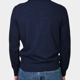 Rollneck Cash/Blend - Blue - Hugo Sthlm