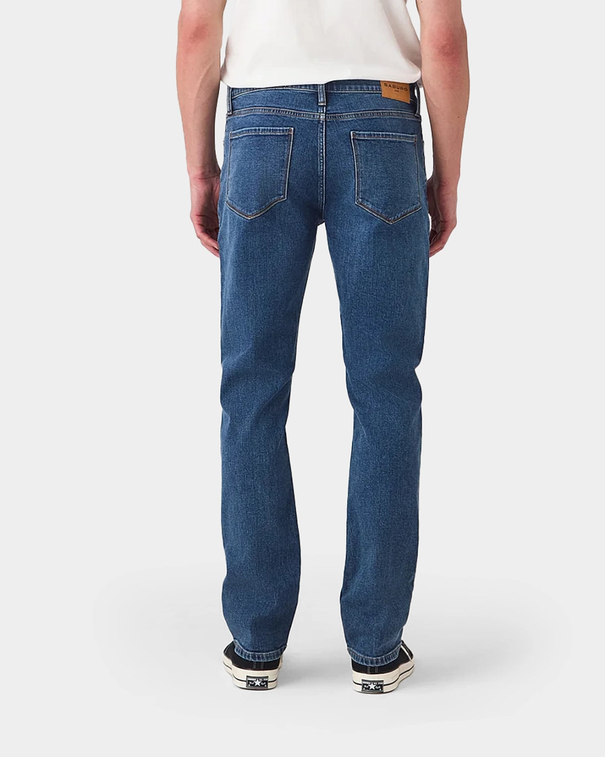 Slim Straight Stretch - New Mid Stone - Hugo Sthlm