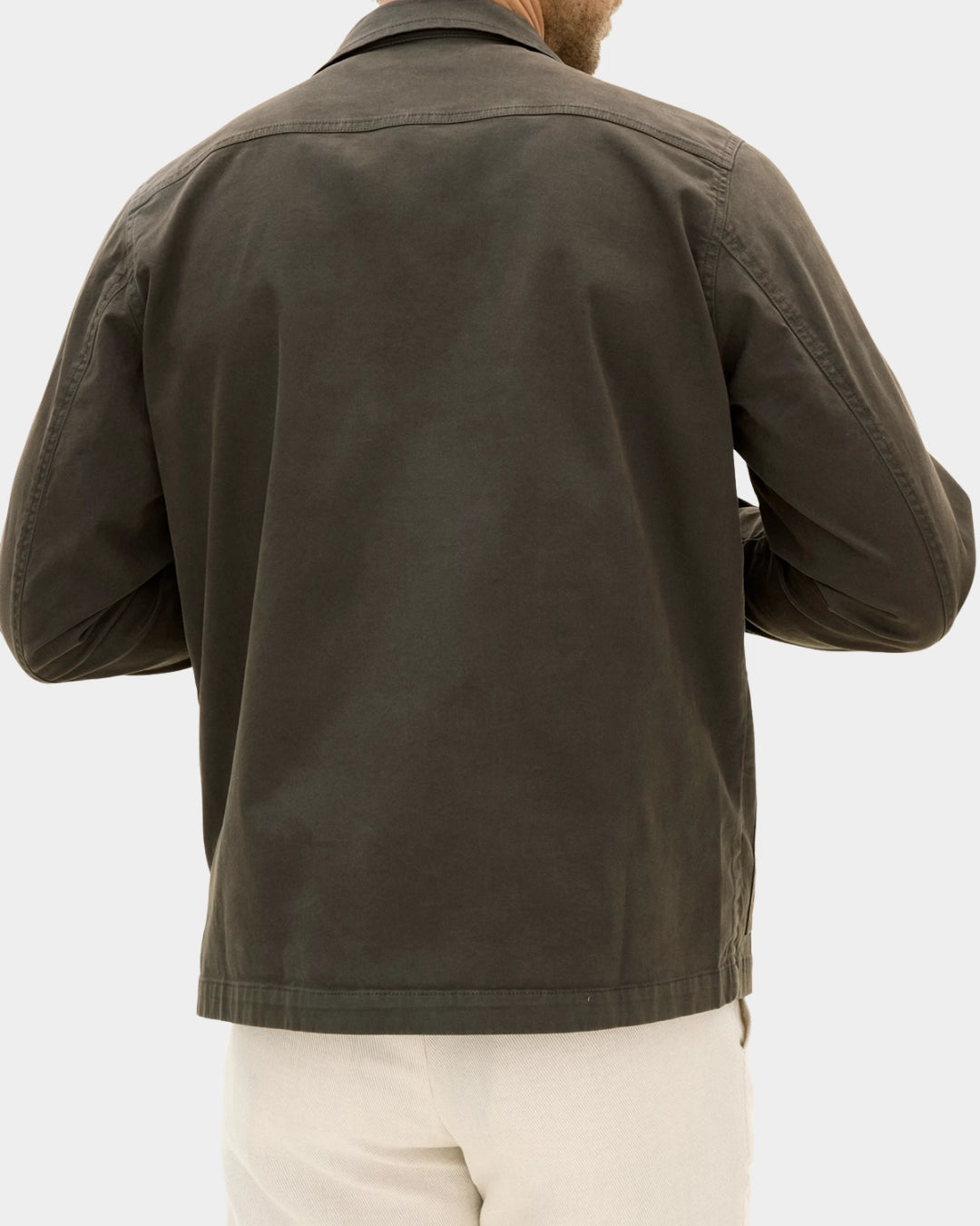 Safari Shirt Jacket - Army Green - Hugo Sthlm