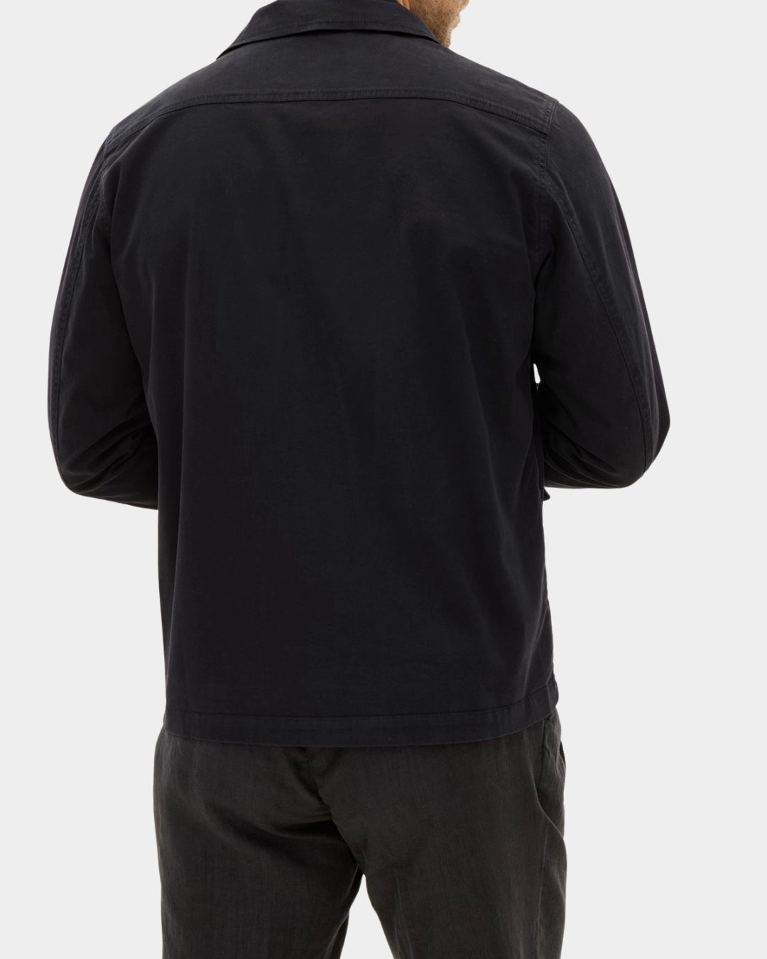 Safari Shirt Jacket - Black - Hugo Sthlm