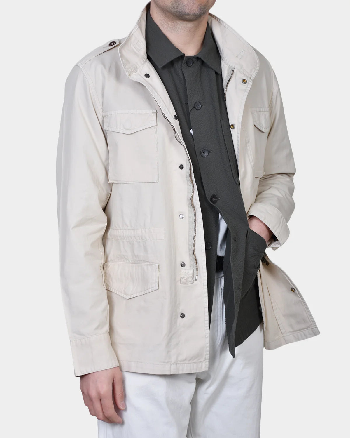 SAFARI JACKET - Beige - Hugo Sthlm