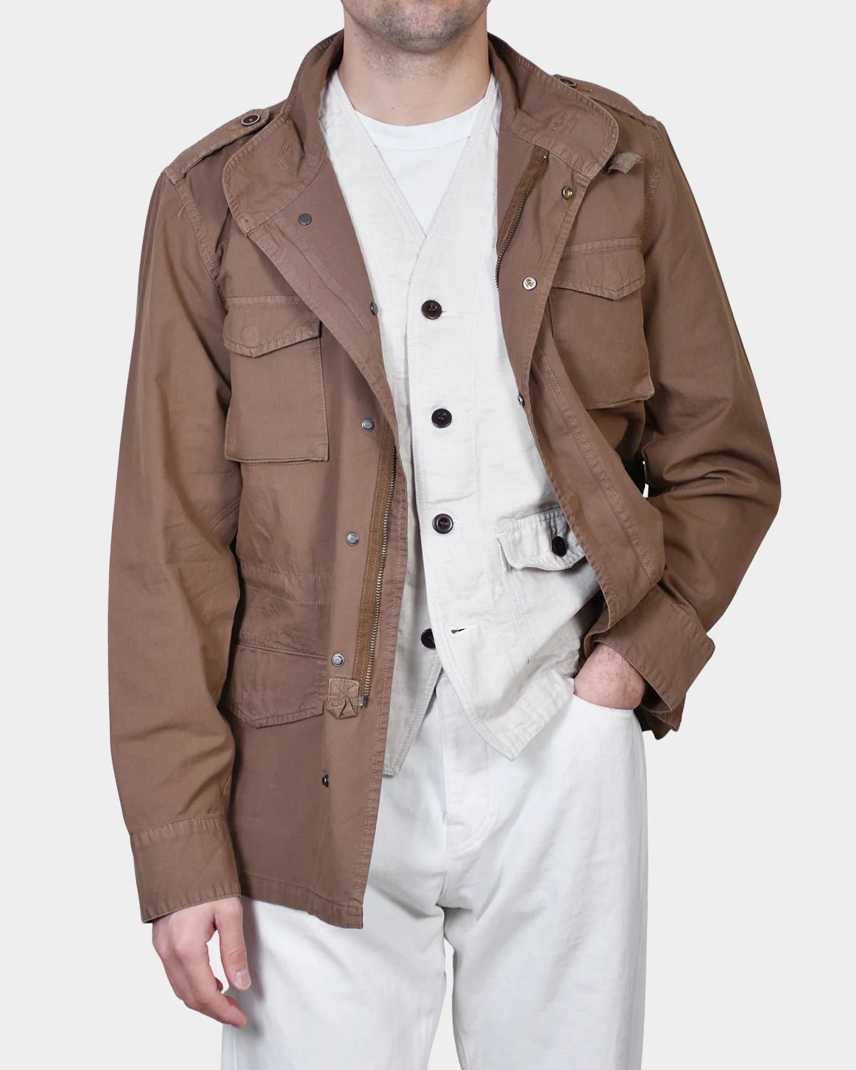 SAFARI JACKET - Brown - Hugo Sthlm