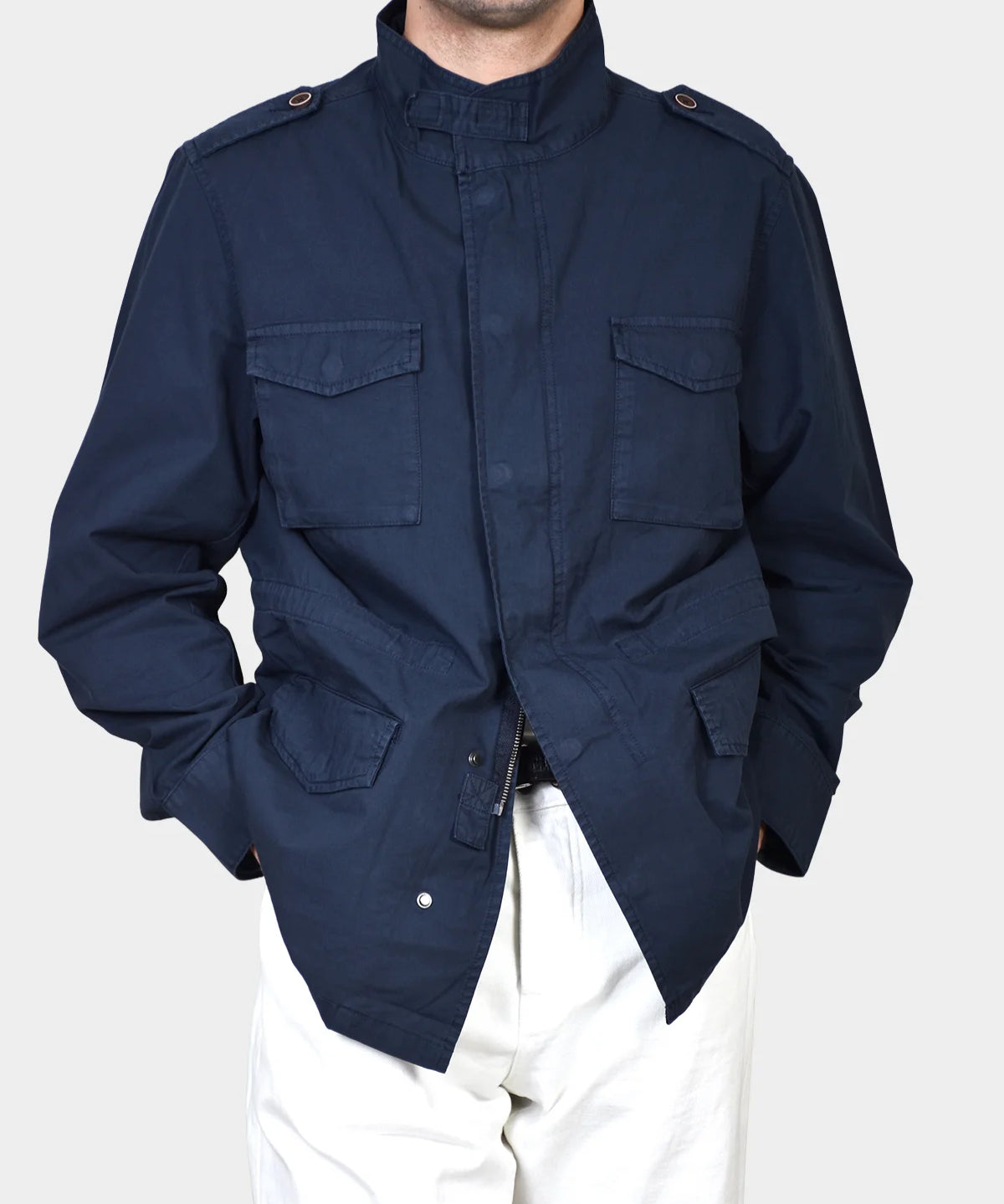 SAFARI JACKET - Navy - Hugo Sthlm