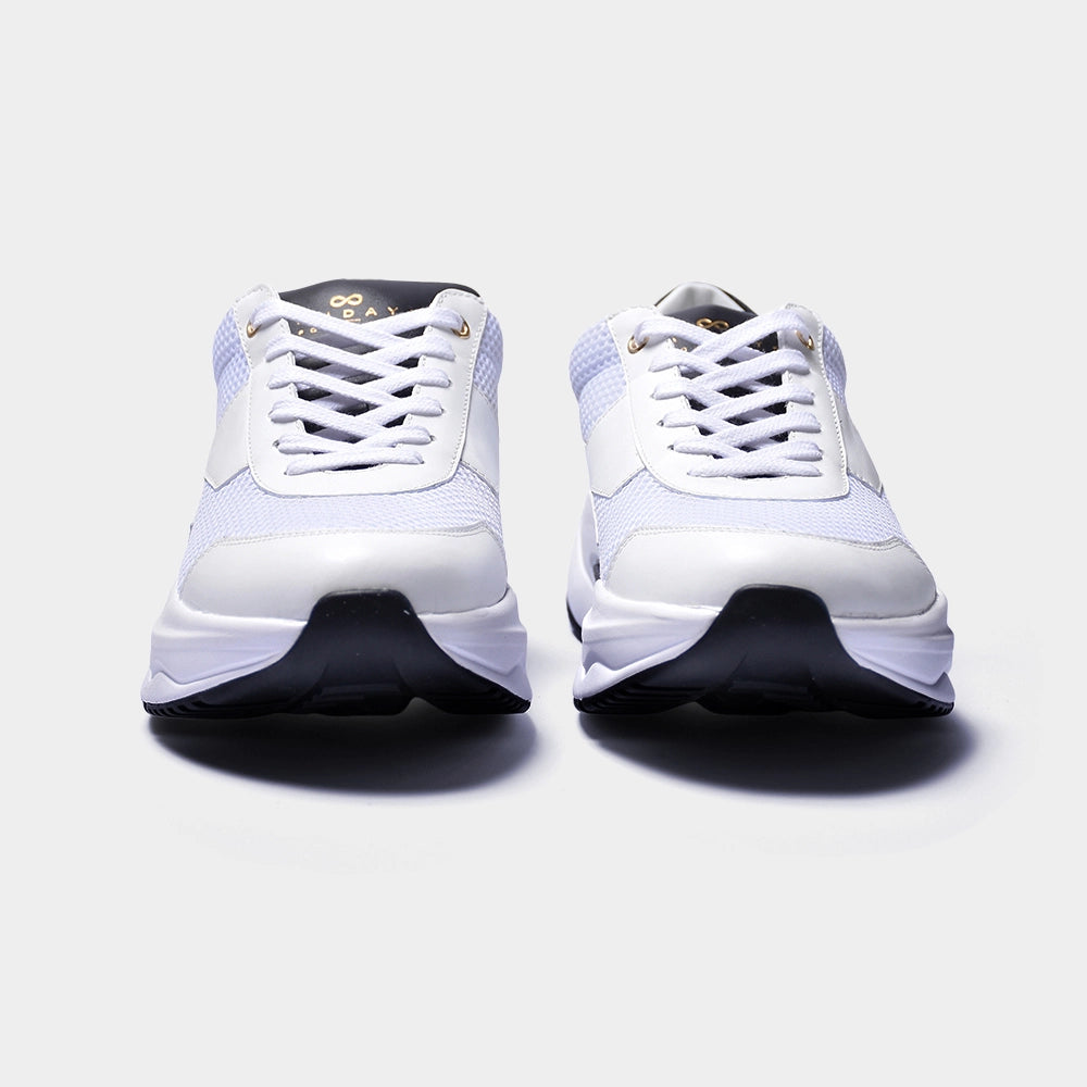 Runner Leather/Mesh - White - Hugo Sthlm