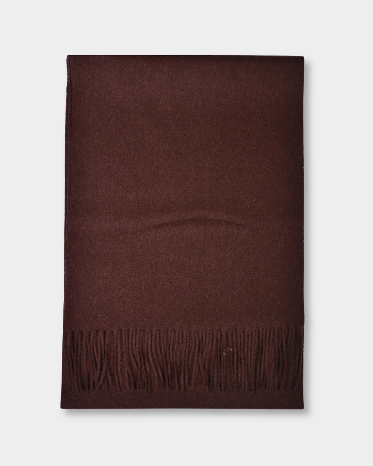 Scarf Lambswool - Brown - Hugo Sthlm