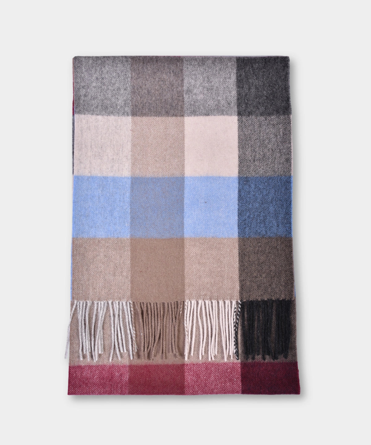 Scarf Lambswool Check - Camel - Hugo Sthlm