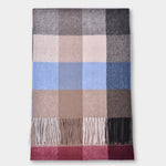 Scarf Lambswool Check - Camel - Hugo Sthlm