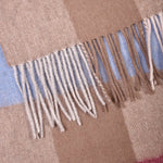 Scarf Lambswool Check - Camel - Hugo Sthlm