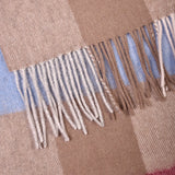 Scarf Lambswool Check - Camel - Hugo Sthlm