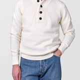 Shawl Button Collar - Cream - Hugo Sthlm