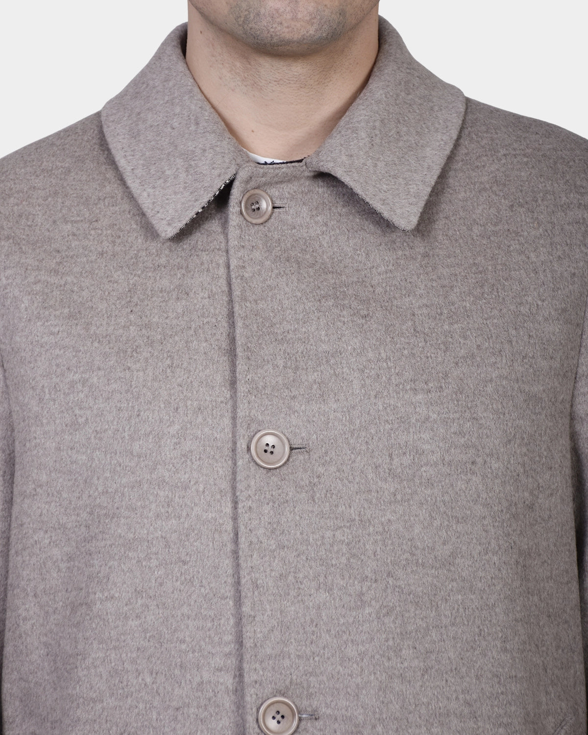Single Button Coat - Beige - Hugo Sthlm