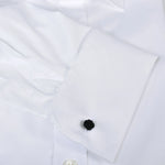 Slim Fit Cut Away Double Cuff Shirt - White - Hugo Sthlm
