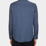 Slim LS Cotton Tencel Shirt - Vintage Indigo - Hugo Sthlm