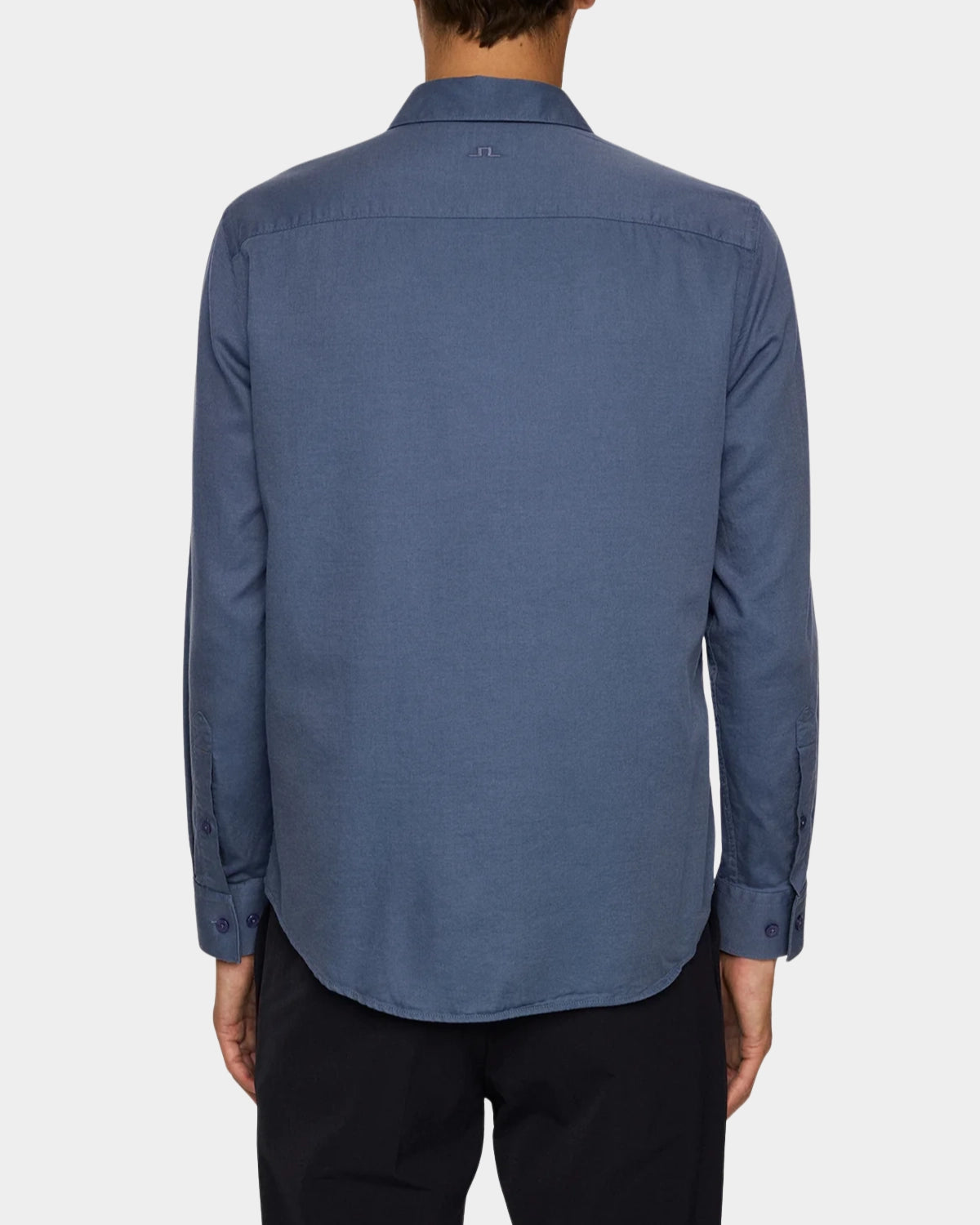 Slim LS Cotton Tencel Shirt - Vintage Indigo - Hugo Sthlm