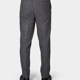 Soren Crinkle Wool Pants - Black - Hugo Sthlm