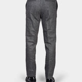 Soren Twill Cash Flannel Pants - Grey - Hugo Sthlm