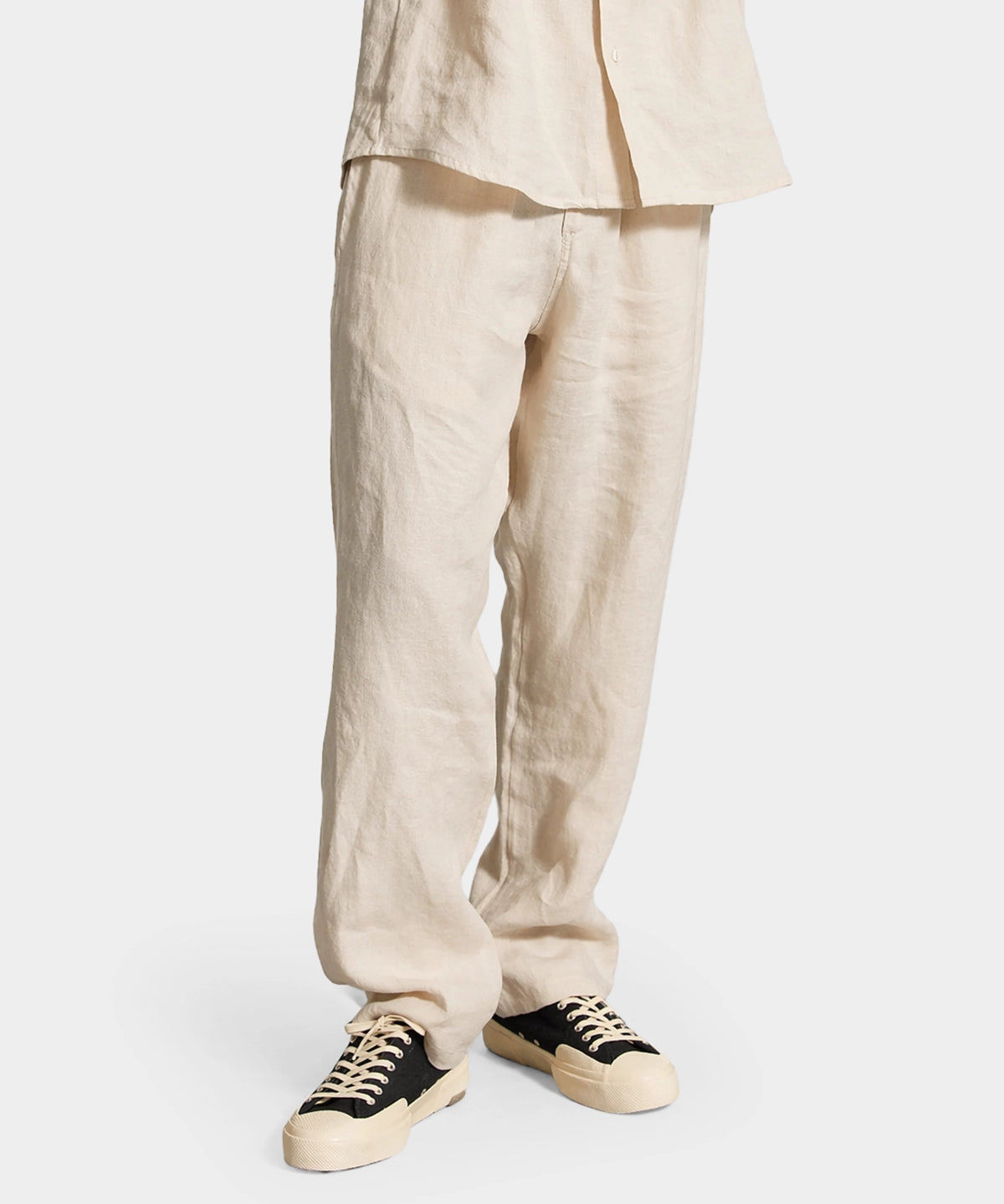 Soto Linen Pants - Birch - Hugo Sthlm
