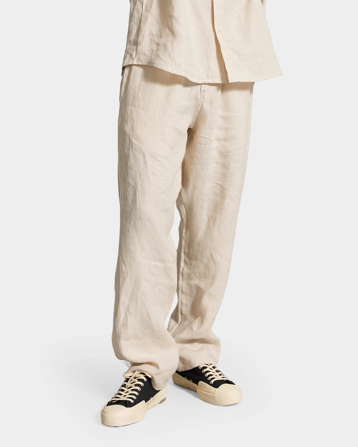 Soto Linen Pants - Birch - Hugo Sthlm