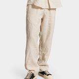 Soto Linen Pants - Birch - Hugo Sthlm