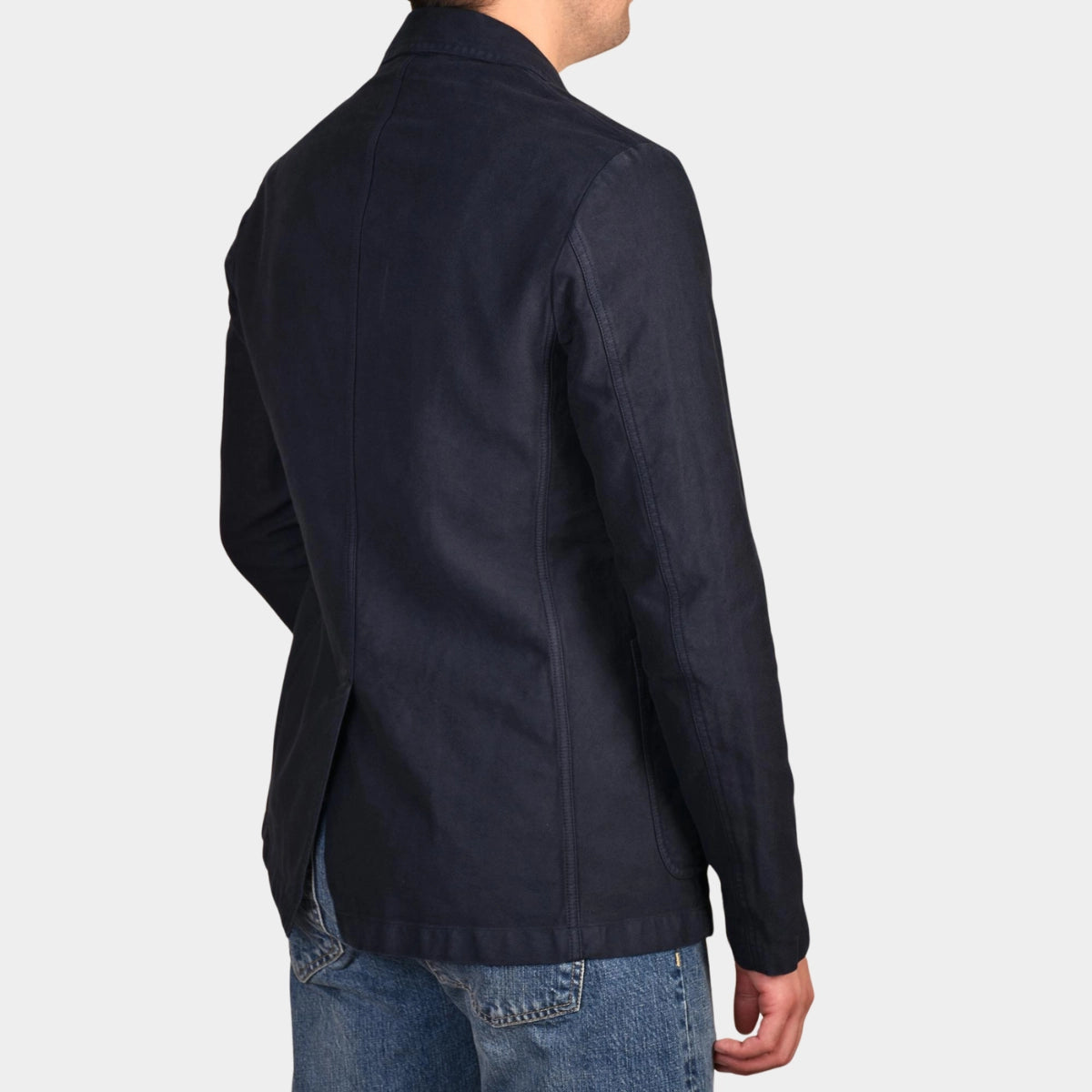 Sport Jacket Utility Twill - Navy - Hugo Sthlm