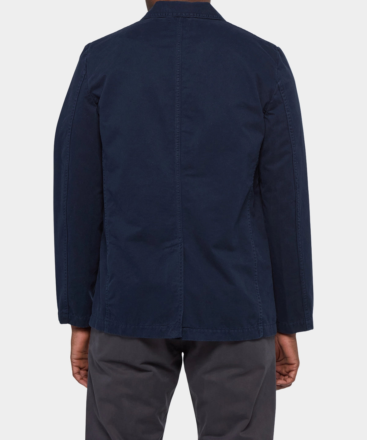 Sports Jacket Double Twisted Twill - Dark Blue - Hugo Sthlm