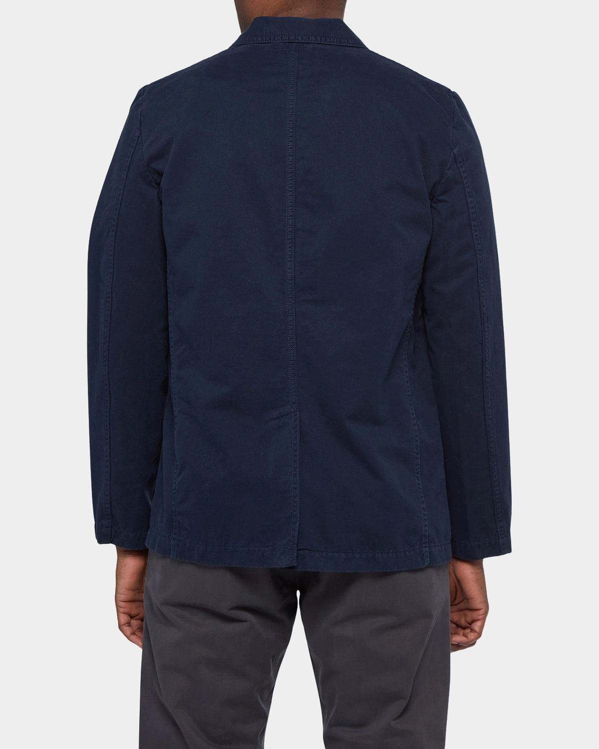 Sports Jacket Double Twisted Twill - Dark Blue - Hugo Sthlm