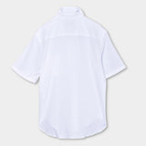 Standard Short Sleeve Seersucker - Solid White