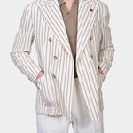 Double Breasted Jacket - Beige - Hugo Sthlm