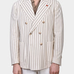 Double Breasted Jacket - Beige - Hugo Sthlm