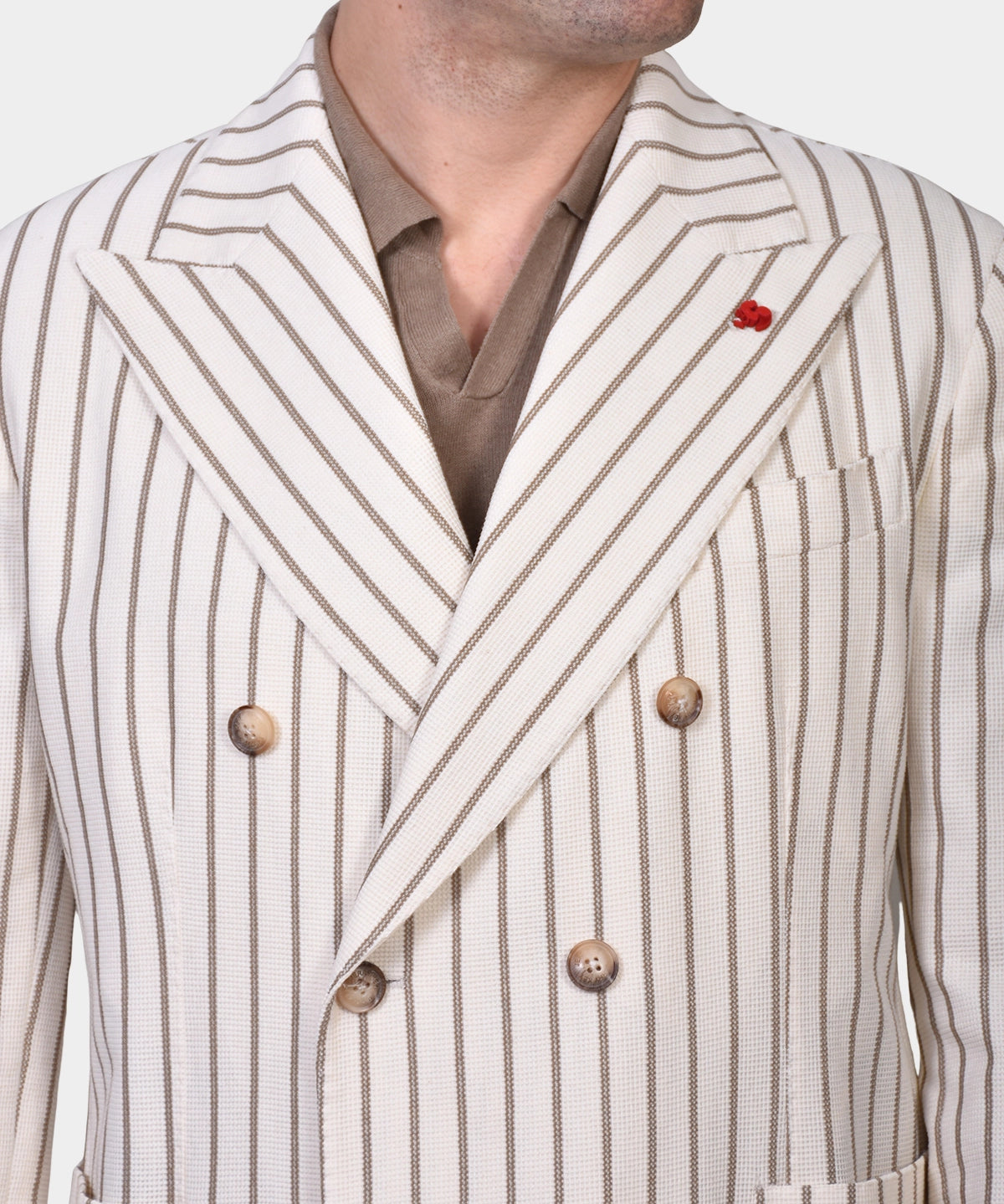 Double Breasted Jacket - Beige - Hugo Sthlm