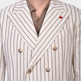 Double Breasted Jacket - Beige - Hugo Sthlm
